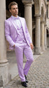 Men’s Lavender Tuxedo – Shiny Light Purple Wedding & Prom Tuxedo Suit