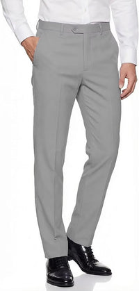 Mens Expandable Waist Business Casual Dress Pants