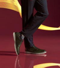 SYNC Plain Toe Elastic Lace Up