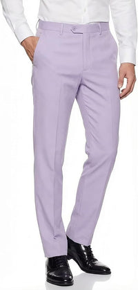 Mens Expandable Waist Business Casual Dress Pants