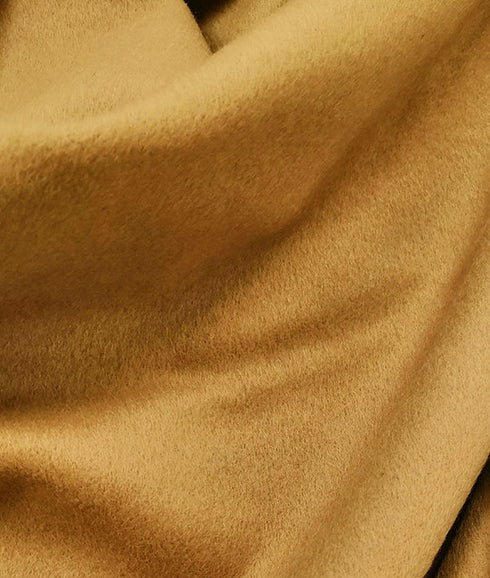 (Limited Sizes) Regular Fit Dress Top Coat 48" Long in Camel