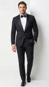 Men’s Father of the Bride Tuxedo Suit – Shawl Lapel Wedding Suit in Black, Navy or Hunter Green