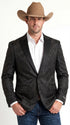 Men’s Black Paisley Western Cowboy Blazer – Classic Western Style Formal Jacket, Elegant Country Blazer Coat - saco para vaquero