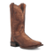 Dan Post Men's KA Python Print Leather Square Toe Boots - Brown