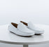 Men’s Mundo White Leather Loafers – Classic Slip-On Dress Shoes for Casual and Formal Wear