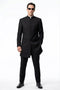 Men’s Black Coat Matrix Keanu Reeves Inspired Long Coat – Classic Mandarin Collar Formal Overcoat, Stylish Winter Trench Coat, Neo Style Jacket