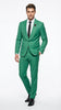 Men’s Emerald Green Tuxedo Suit – Emerald Green Formal Tuxedo with Shawl Lapel Jacket Trousers for Prom, Wedding in Augusta Green