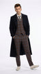 Men’s Black Long Overcoat – Doctor Who Fourteenth Doctor David Tennant Inspired Costume Coat