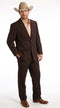 Men’s Pinstripe Western Suit – Classic Formal Blazer and Pant Set for Wedding, Traje Para Hombre Cowboy Style