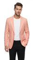 Men’s Peach Blazer – Modern Fit Wedding, Summer, Business Casual & Smart Casual Sport Coat