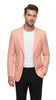 Men’s Peach Blazer – Modern Fit Wedding, Summer, Business Casual & Smart Casual Sport Coat