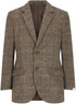 Walker and Hawkes Harris Tweed Blakemore Blazer for Men - Hand-Woven Wool Tweed Jacket with Polyester Lining, Regular Fit