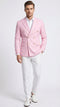 Men’s Light Pink Double Breasted Blazer – Sport Jacket Coat