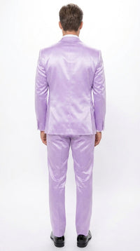 Men’s Lavender Tuxedo – Shiny Light Purple Wedding & Prom Tuxedo Suit