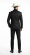 Men’s Black Western Tuxedo Blazer – Shimmer Cowboy Dinner Jacket Shiny Sparkely