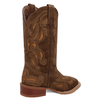 Laredo Millie Leather Boot - Luxury Brown Ankle Boot