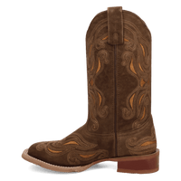 Laredo Millie Leather Boot - Luxury Brown Ankle Boot