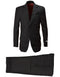 Little Boys and Toddlers Vested Suit in Black