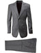 Little Boys and Toddlers Wool Blend Husky Suit in Light Grey