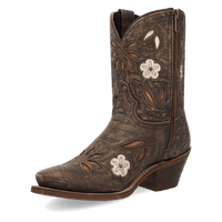 Laredo Wild Petal Leather Bootie - Premium Ankle Boot