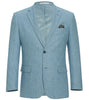 (48S) Slim Fit 2 Piece Light Blue Suit
