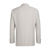 Vanderbilt Collection - Classic 2 Piece Suit 2 Buttons Regular Fit In Light Beige