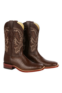 Botas Cuadrada de Armadillo Lizard Original