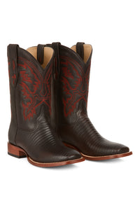 Botas Cuadrada de Armadillo Lizard Original