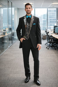 Camouflage Tuxedo - Single Breasted Camo Wedding Suit