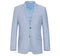 Men's Light Blue 2-Piece Slim Fit Single Breasted Notch Lapel Suit