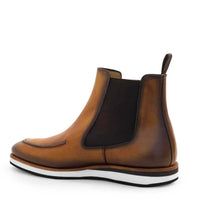 Mezlan Scarab Chelsea Boot Hybrid Dark Cognac (20635)
