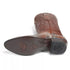 Los Altos Brown Boots Genuine Python Skin