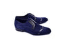 Corrente 2432 Suede Lace-Up - Navy - Navy - Size 13