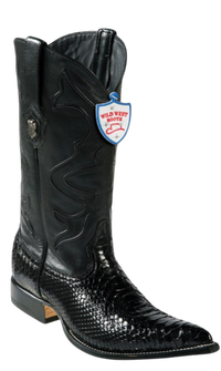 Bota de Pitón Original Horma Punta Aladino Wild West