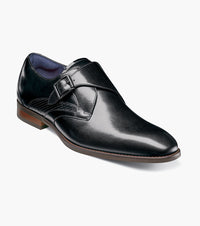 Stacy Adams Mens Black Leather‎ Monk Strap Dress Shoes Size 7.5M Stacy Adams Men main image 2