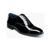 Stacy Adams Concorde II Cap Toe Oxford Tuxedo Shoes Black Patent 25721-004