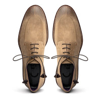 Zelli Campo Suede Goatskin / Wax Lace-up Shoes Oak (26-224-OAK)