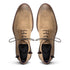 Zelli Campo Suede Goatskin / Wax Lace-up Shoes Oak (26-224-OAK)