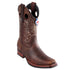 Mens Walnut Square Toe Cowboy Boots