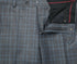 Lozano Collection - Men's 2 Piece Regular Fit Gray Windowpane Suit