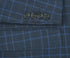 Regular Fit 2 Piece Dress Suit Windowpane in Blue