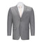 Mens Vested Light Grey Slim Fit Suit