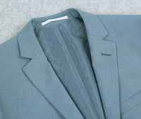 (48S) Slim Fit 2 Piece Light Blue Suit