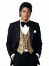 Men’s Black Tuxedo Blazer Michael Jackson Award Ceremony Vintage Jacket – Classic Formal, Elegant Party Dinner Jacket