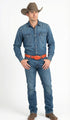 Men’s Orange Rust Copper Genuine Leather Belt with Textured Finish – Classic Dress Belt for Formal and Casual Wear