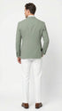 Men’s Sage Green Blazer – Two Button Notch Lapel Formal Jacket for Wedding, Summer and Party Wear in Light Green Sport Jacket