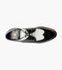 1920s Dress Shoes Shiny Black Wingtip 00375-01