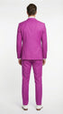 Mens Fuchsia 2 Piece Suit – Bright Pink Formal Suit for Men Stylish Wedding Party Prom Suit Magento Color