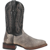 Dan Post Men's Elgin Genuine Lizard Square Toe Boots - Natural