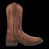 Dan Post Men's KA Python Print Leather Square Toe Boots - Brown